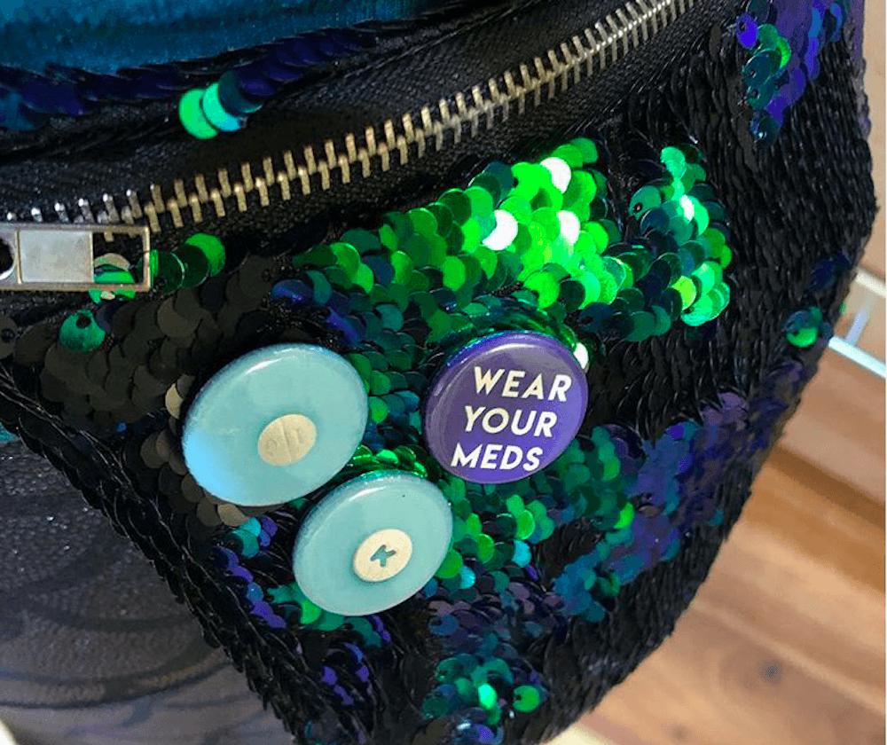 "Wear Your Meds" Buttons Help Fight Stigma Against Mental Health