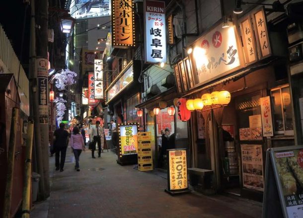 Drinking in Japan